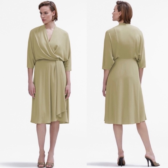 MM Lafleur Femi Dress in Dune Grass - Picture 1 of 10